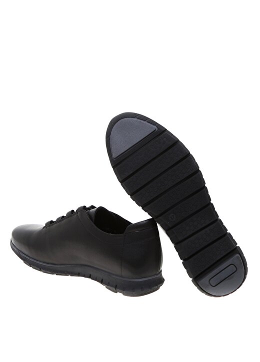İnci Kadın Deri Siyah Düz Ayakkabı 3