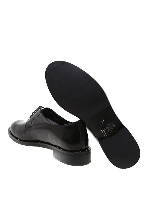 İnci Kadın Siyah Klasik Düz Ayakkabı 3
