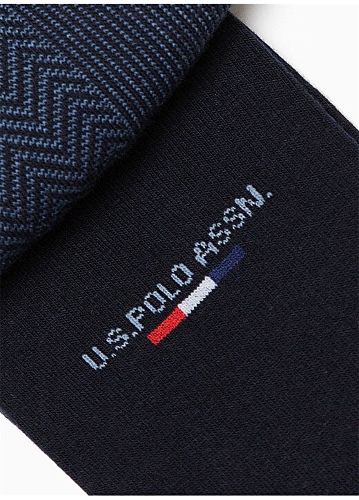 U.S. Polo Assn. Lacivert Erkek Çorap 2