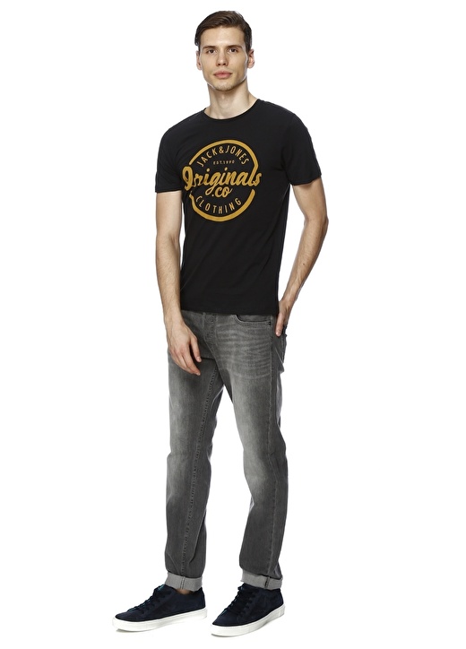 Jack & Jones Jortraffıc Tee Ss Cn August T-Shırt 2