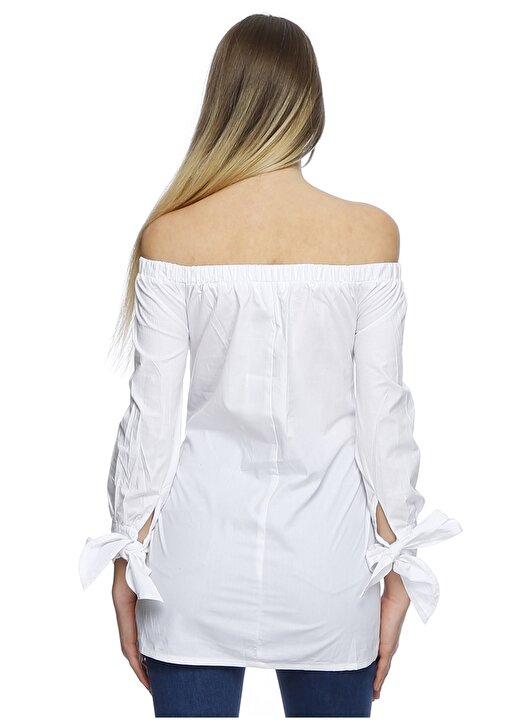 Missguided Beyaz Elbise 4