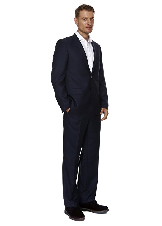 Altınyıldız Classic Slim Fit Lacivert Takım Elbise 3