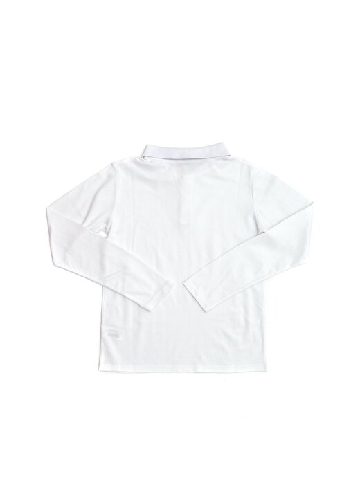 Limon Erkek Çocuk Polo Yaka Beyaz T-Shirt 2