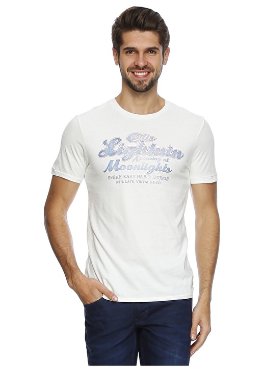 Jack & Jones Vdean Tee Ss Crew Neck T-Shırt 1