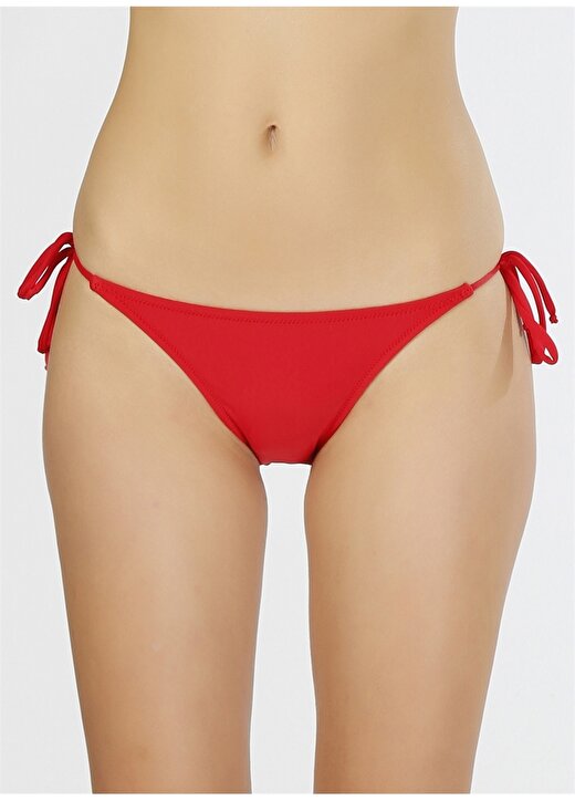 T-Box Kırmızı Kadın Bikini Alt 2