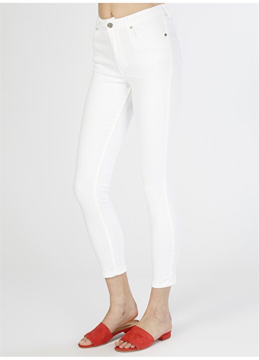 Fabrika Skinny Beyaz Pantolon 3