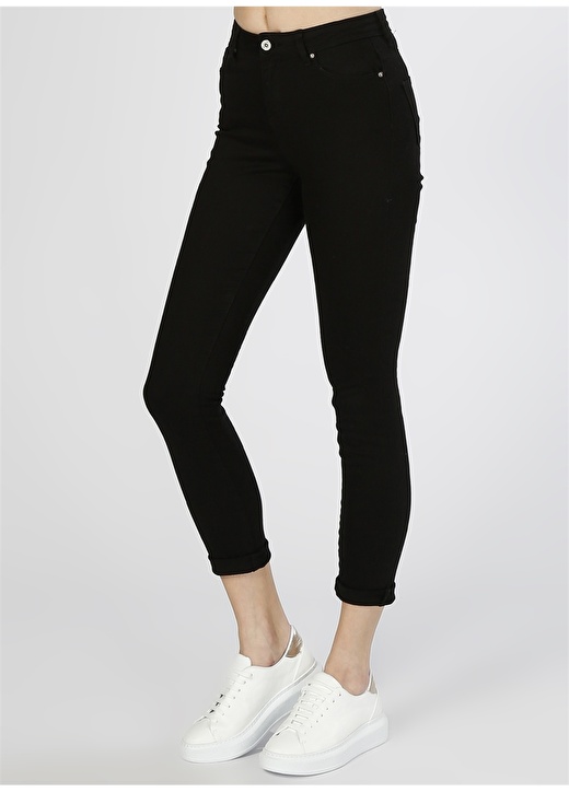 T-Box Skinny Siyah Pantolon 3