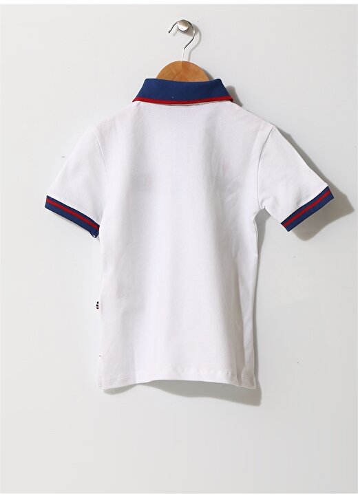 North Of Navy Erkek Çocuk Beyaz T-Shirt 2