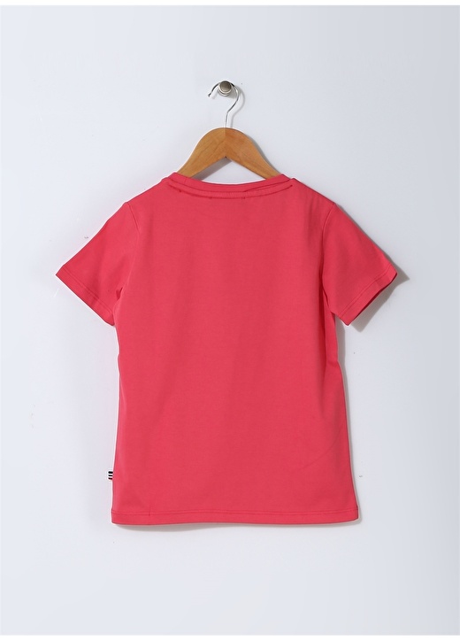 North Of Navy Çocuk Yazılı Pembe T-Shirt 2