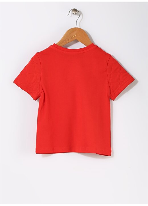Funky Rocks Çocuk Sayı Baskılı Kırmızı T-Shirt 2