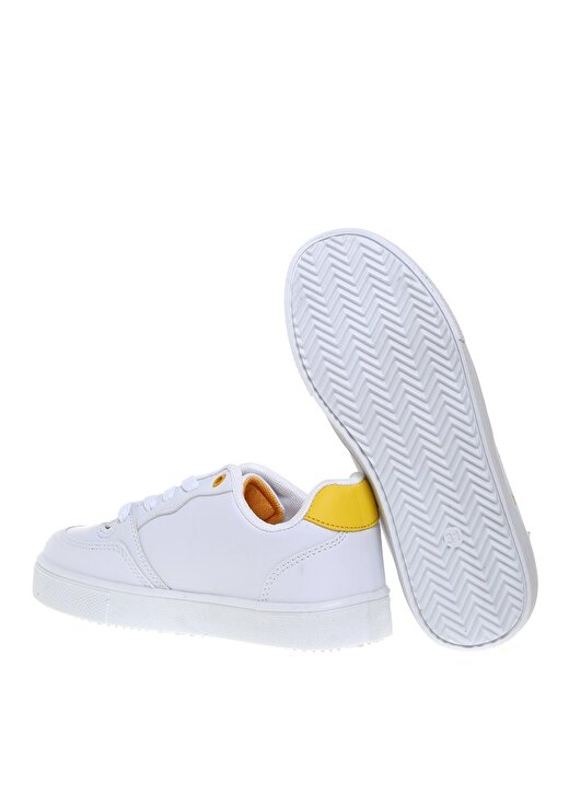 Limon Kız Çocuk Beyaz Yürüyüş Ayakkabısı 3