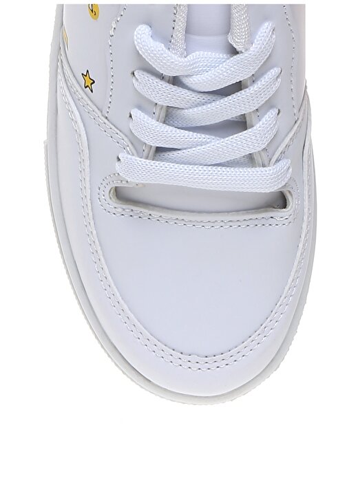 Limon Kız Çocuk Beyaz Yürüyüş Ayakkabısı 4