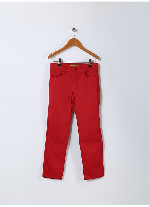 Limon Erkek Çocuk Kırmızı Pantolon 1