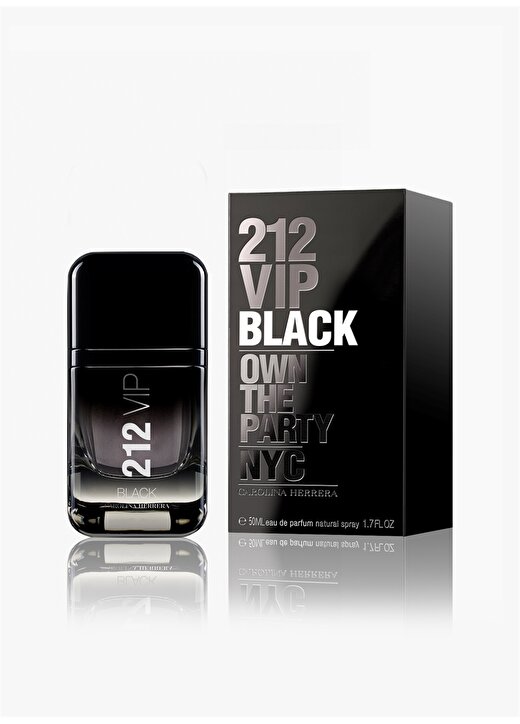 Carolina Herrera 212 Vip Black Edp 50 Ml Erkek Parfüm 1