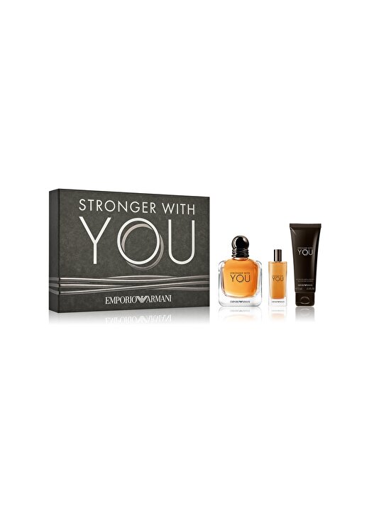 Armani Stronger With You Edt 100 Ml Parfüm Set 1