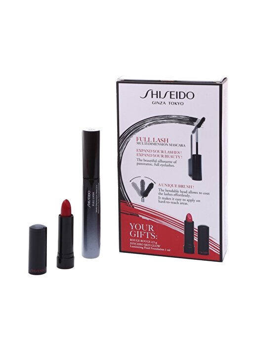 Shiseido Full Lash Mascara Md Set Makyaj Set 1