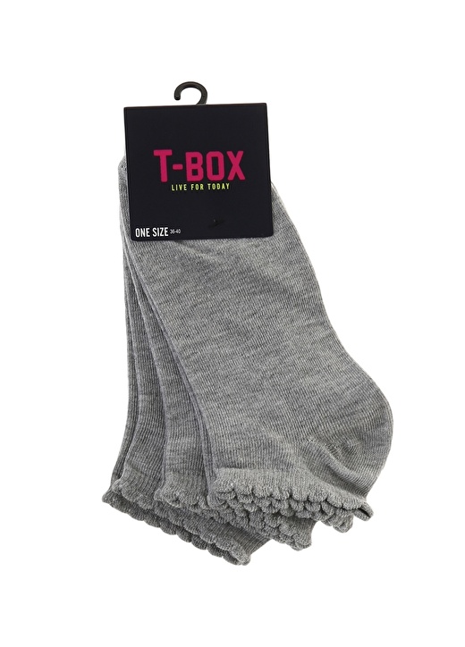 T-Box 3'Lü Soket Çorap 1
