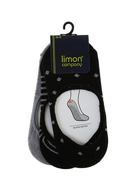 Limon 3'Lü Soket Soket Çorap 1