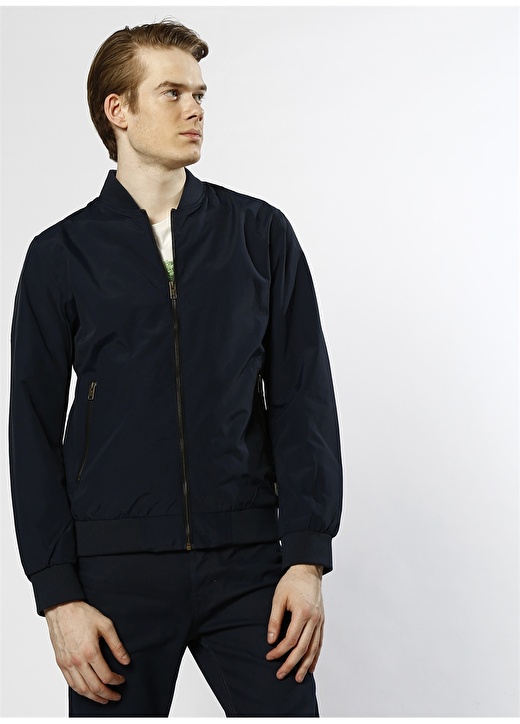 Jack & Jones Lacivert Bomber Mont 1