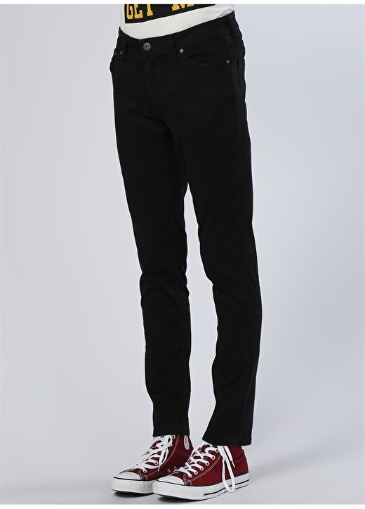 Jack & Jones Siyah Slim Fit Glenn Klasik Pantolon 3