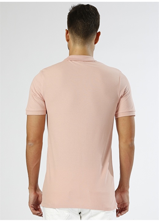 Jack & Jones Polo Yaka Pembe T-Shırt 4