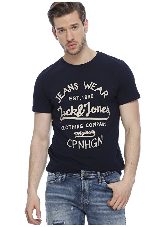 Jack & Jones Baskılı T-Shirt 1