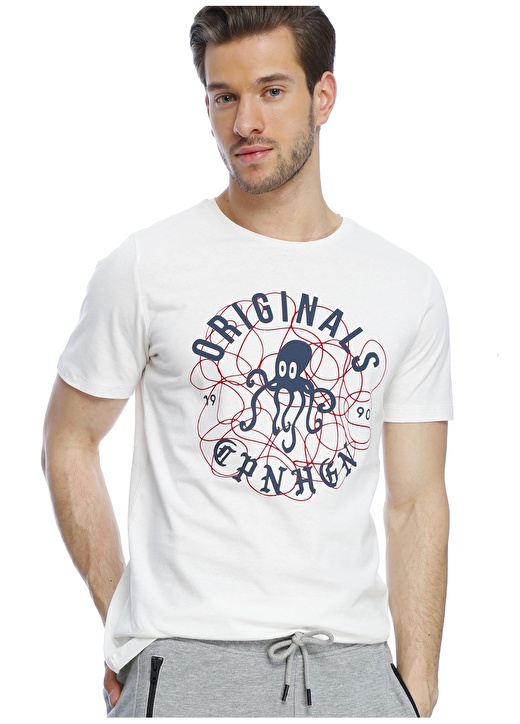 Jack & Jones Baskılı T-Shirt 1