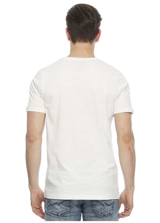 Jack & Jones Beyaz T-Shirt 4