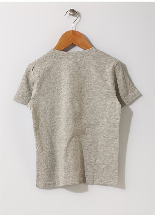 Koton Erkek Çocuk Baskılı Gri T-Shirt 2