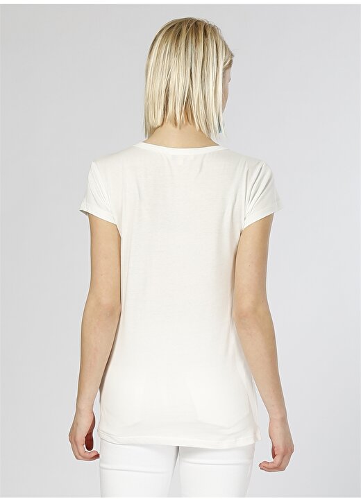 Ole Baskılı Beyaz T-Shirt 4