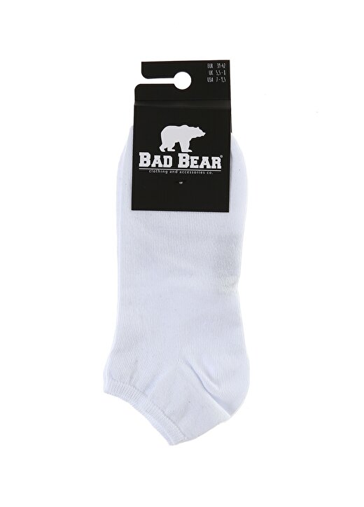 Bad Bear Beyaz Çorap 1
