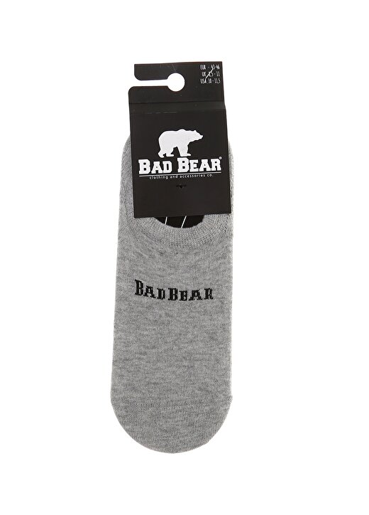 Bad Bear Gri Melanj Çorap 1