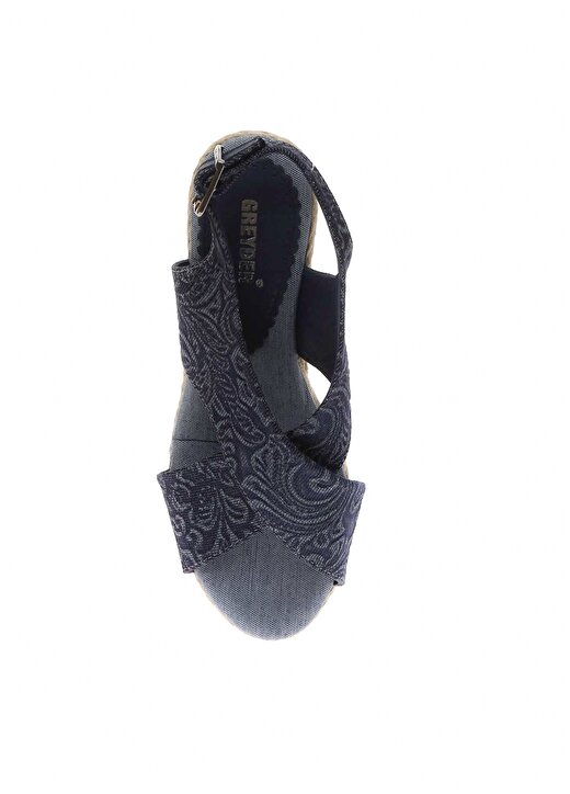 Greyder Kadın Lacivert Sandalet 4