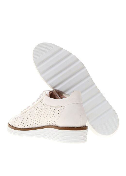 Pierre Cardin Kadın Beyaz Düz Ayakkabı 3