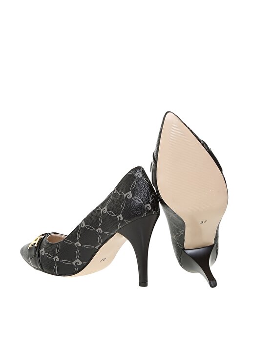 Pierre Cardin Kadın Siyah Topuklu Ayakkabı 3