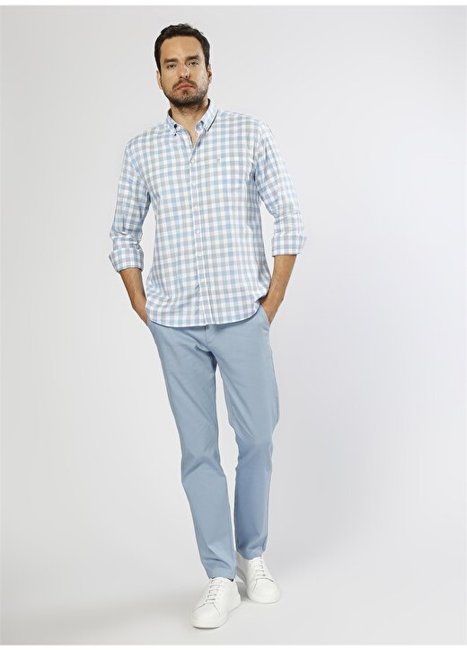 U.S. Polo Assn. Casual Mavi Klasik Pantolon 1