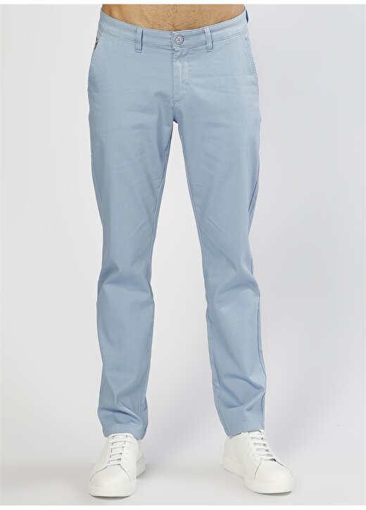 U.S. Polo Assn. Casual Mavi Klasik Pantolon 2