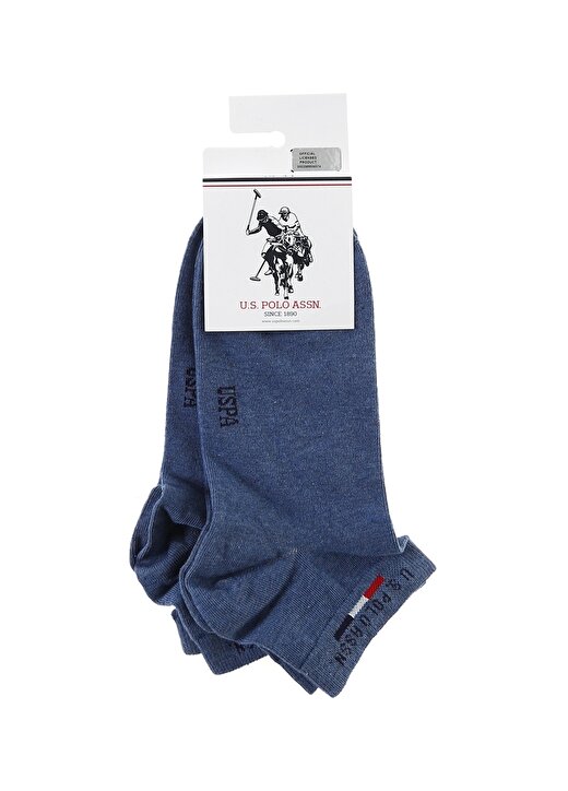 U.S. Polo Assn. Açık Mavi Erkek Çorap 1