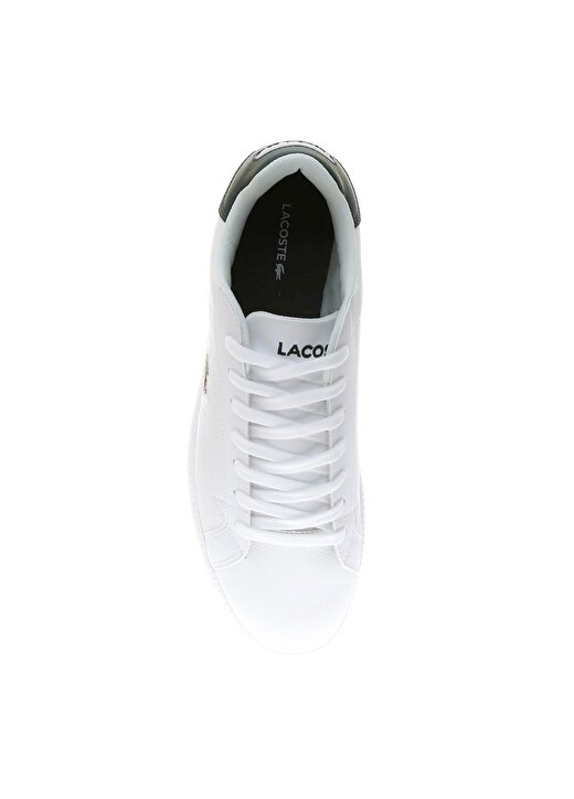 Lacoste Erkek Deri Beyaz Lıfestyle Ayakkabı 4