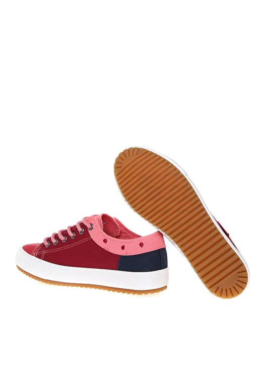 Dockers Kadın Kanvas Kırmızı Düz Ayakkabı 3