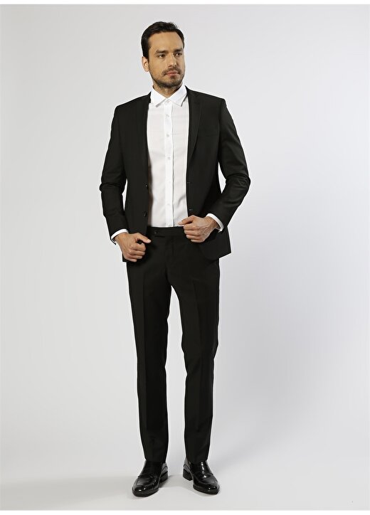 Altınyıldız Classic Slim Fit Siyah Takım Elbise 2