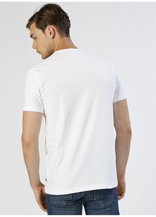 Nautica Beyaz T-Shirt 4