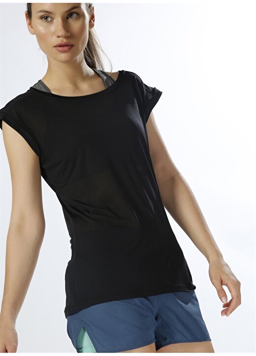 Asics 910999-8241 Siyah Kadın T-Shirt 3