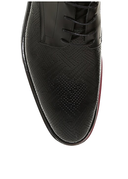 İnci Erkek Deri Siyah Klasik Ayakkabı 4