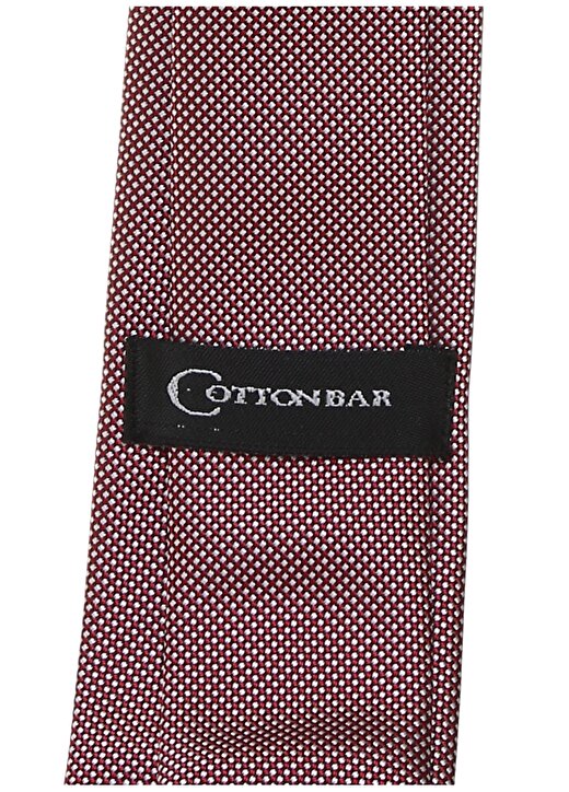 Cotton Bar Puantiyeli Kırmızı Kravat 2