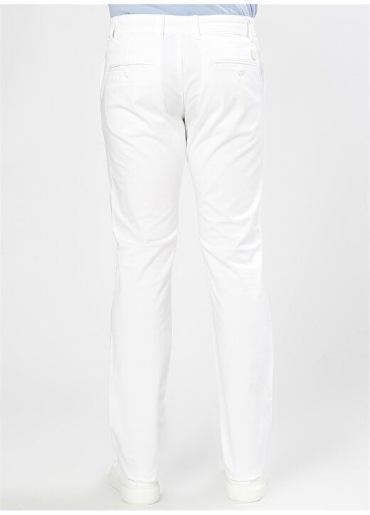 Avva Casual Beyaz Klasik Pantolon 4