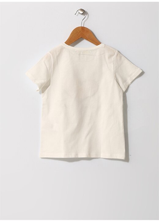 Limon Beyaz Kız Çocuk T-Shirt 2
