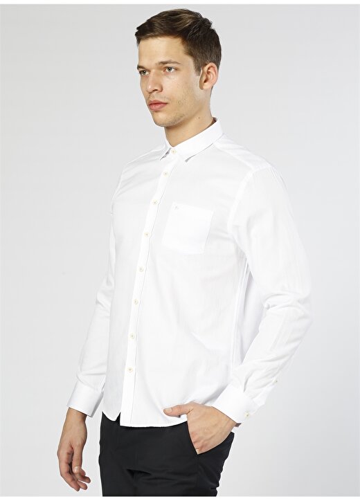 Pierre Cardin Regular Fit Beyaz Gömlek 2