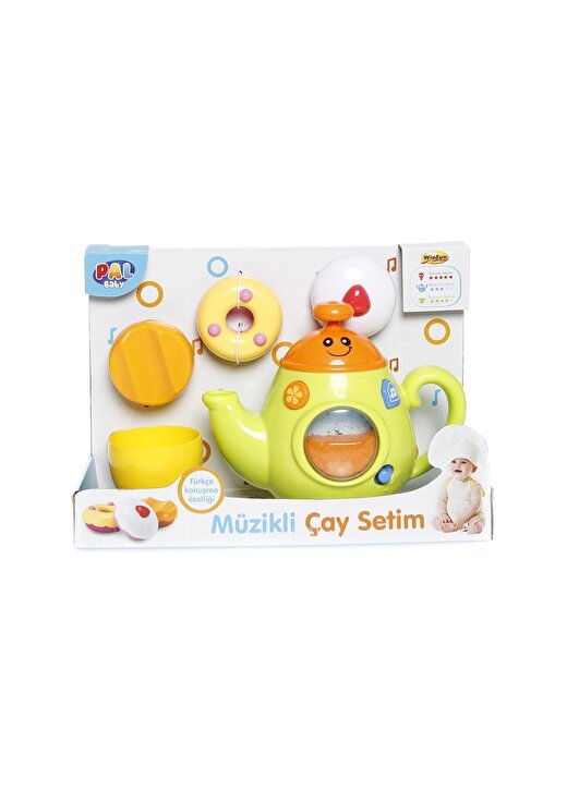 Winfun Müzikli Çay Setim Mutfak Oyuncak Araç 1
