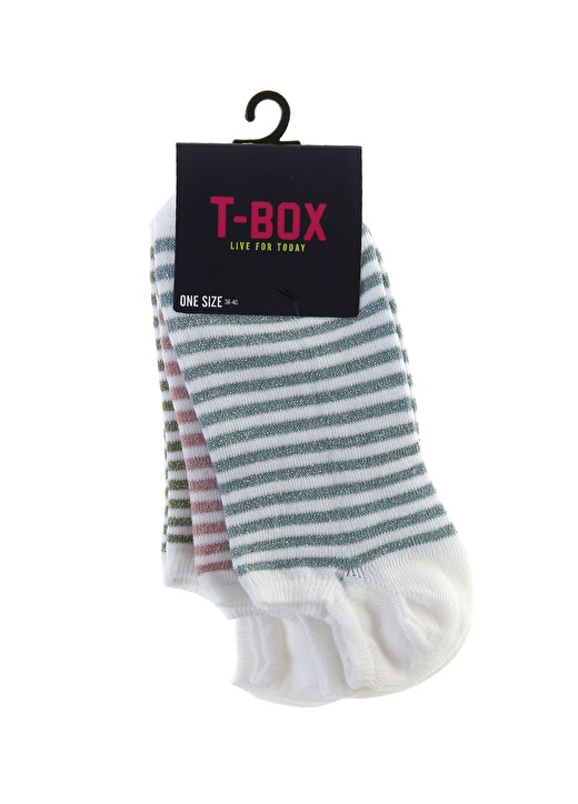T-Box 3'Lü Soket Soket Çorap 1